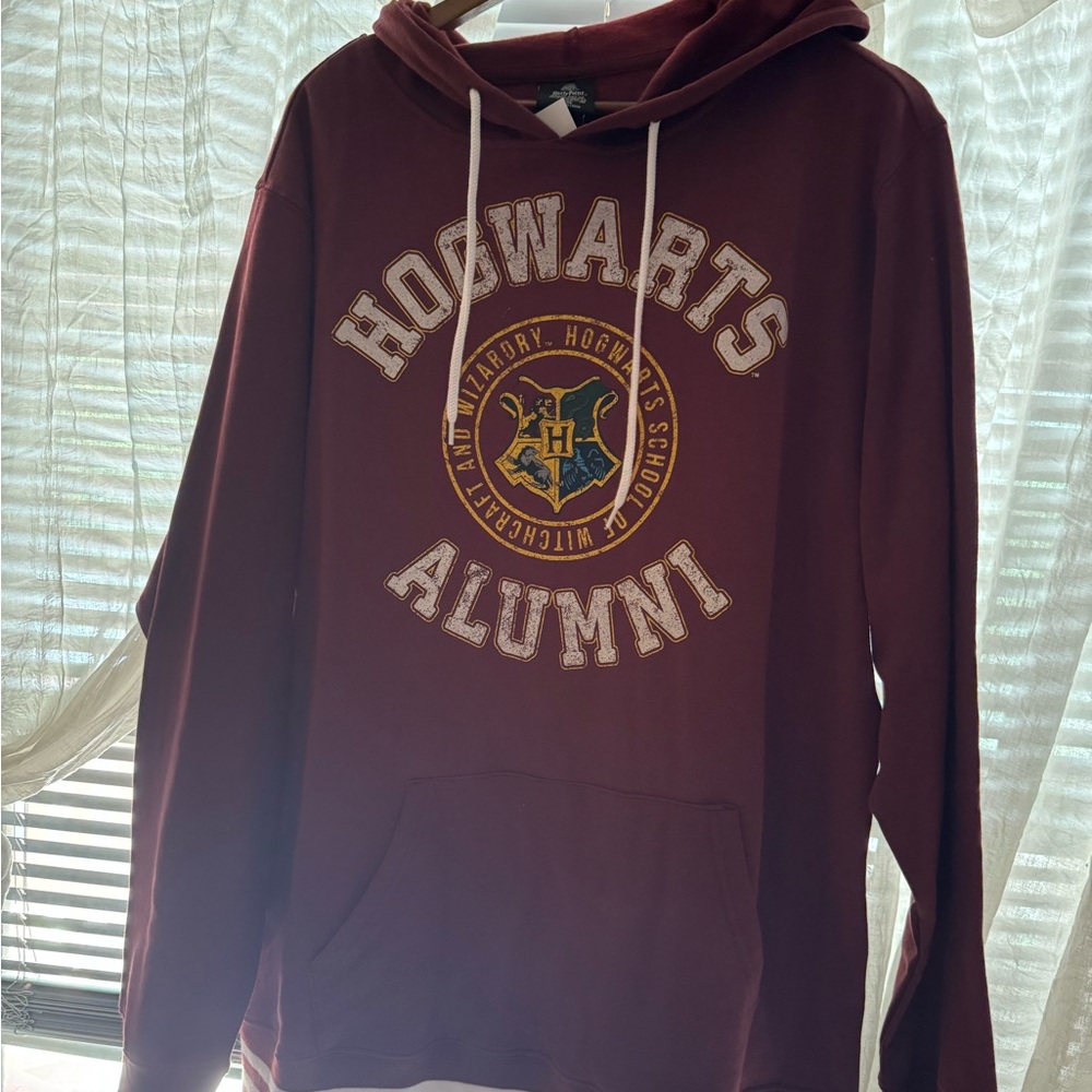 Warner Bros. Burgundy Hogwarts Hoodie